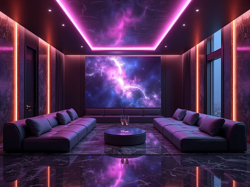 강남호빠 생일 파티 이벤트 샴페인 세팅